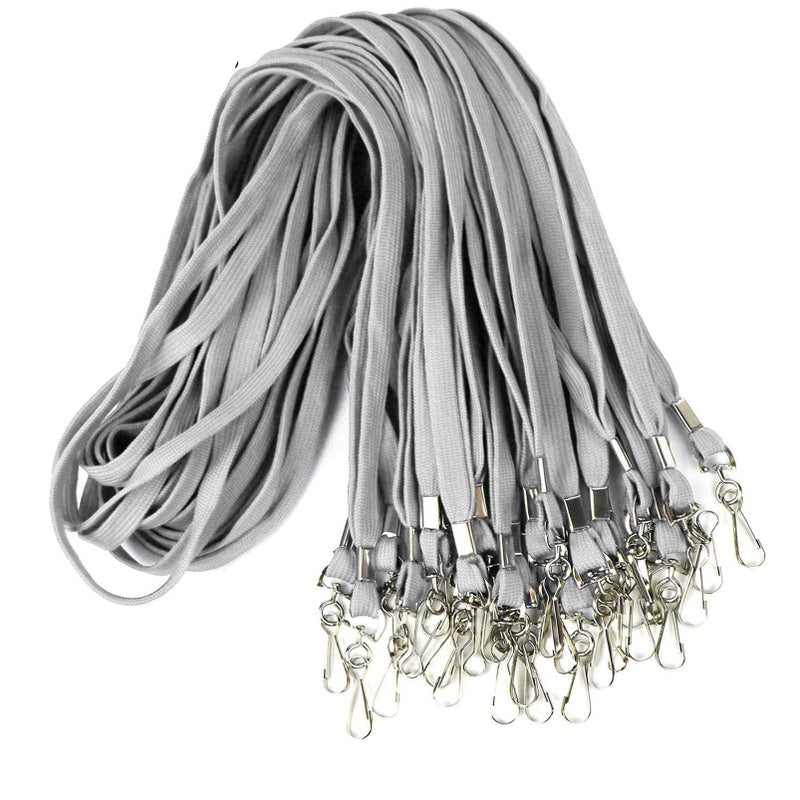 Ollain Badge Lanyards Flat Lanyard Swivel Hooks Neck Bulk lanyards with Clip - Image 1